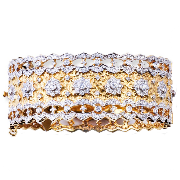 Gold Filigree Bracelet