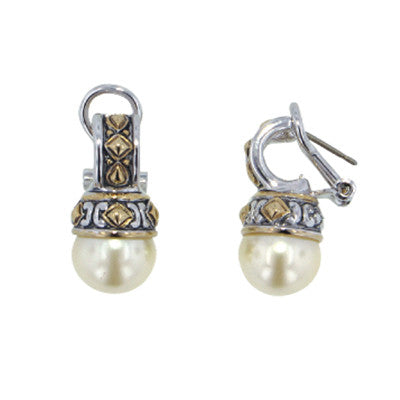 Ocean Collection Large Pearl Earrings