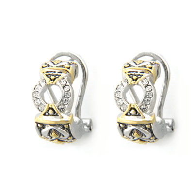 Gold Gemstone Earrings – Rubini Inc.